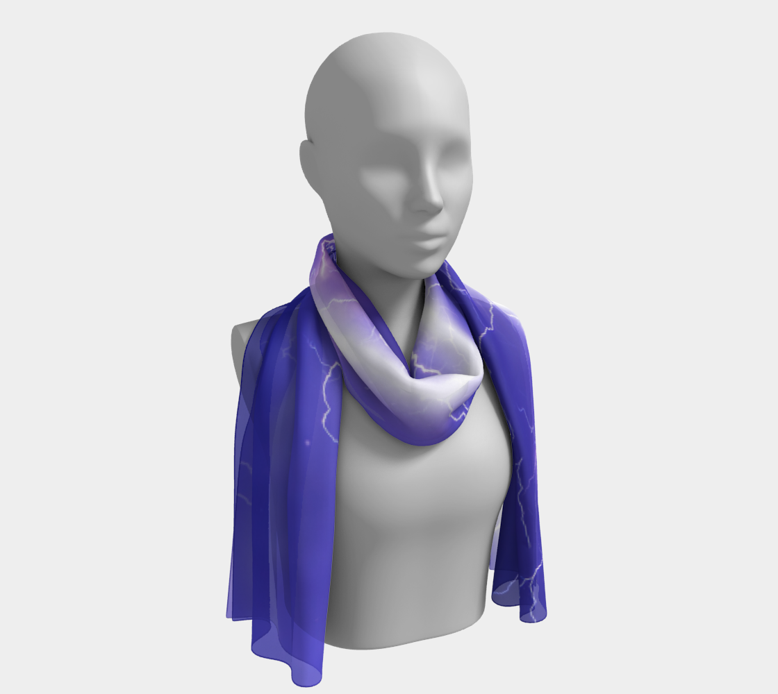 Lightning winter long scarf preview #1
