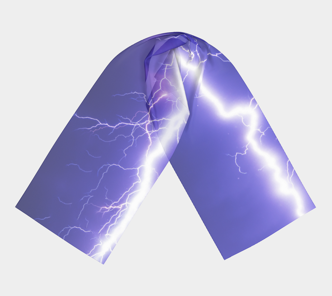 Lightning winter long scarf preview #3