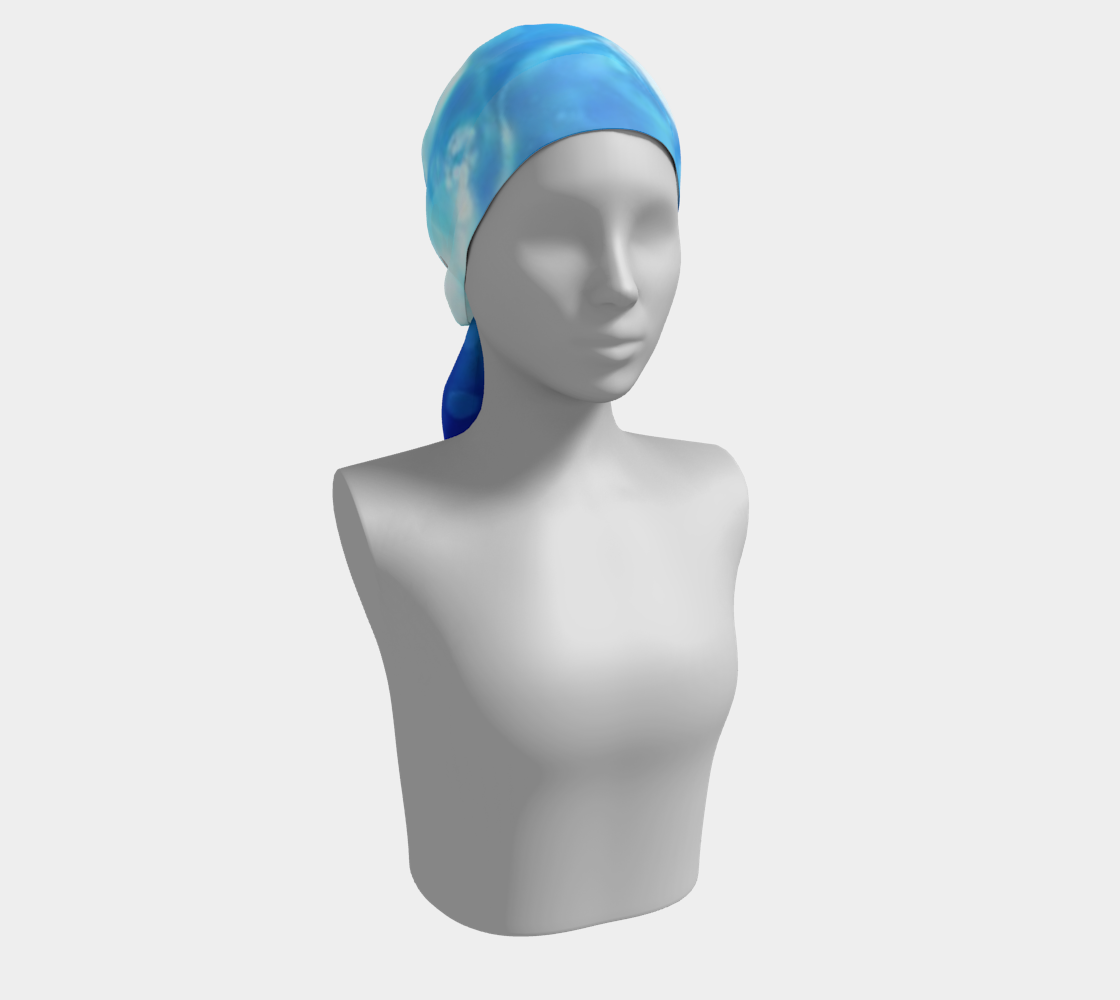 Liquid Blue winter long scarf preview #2