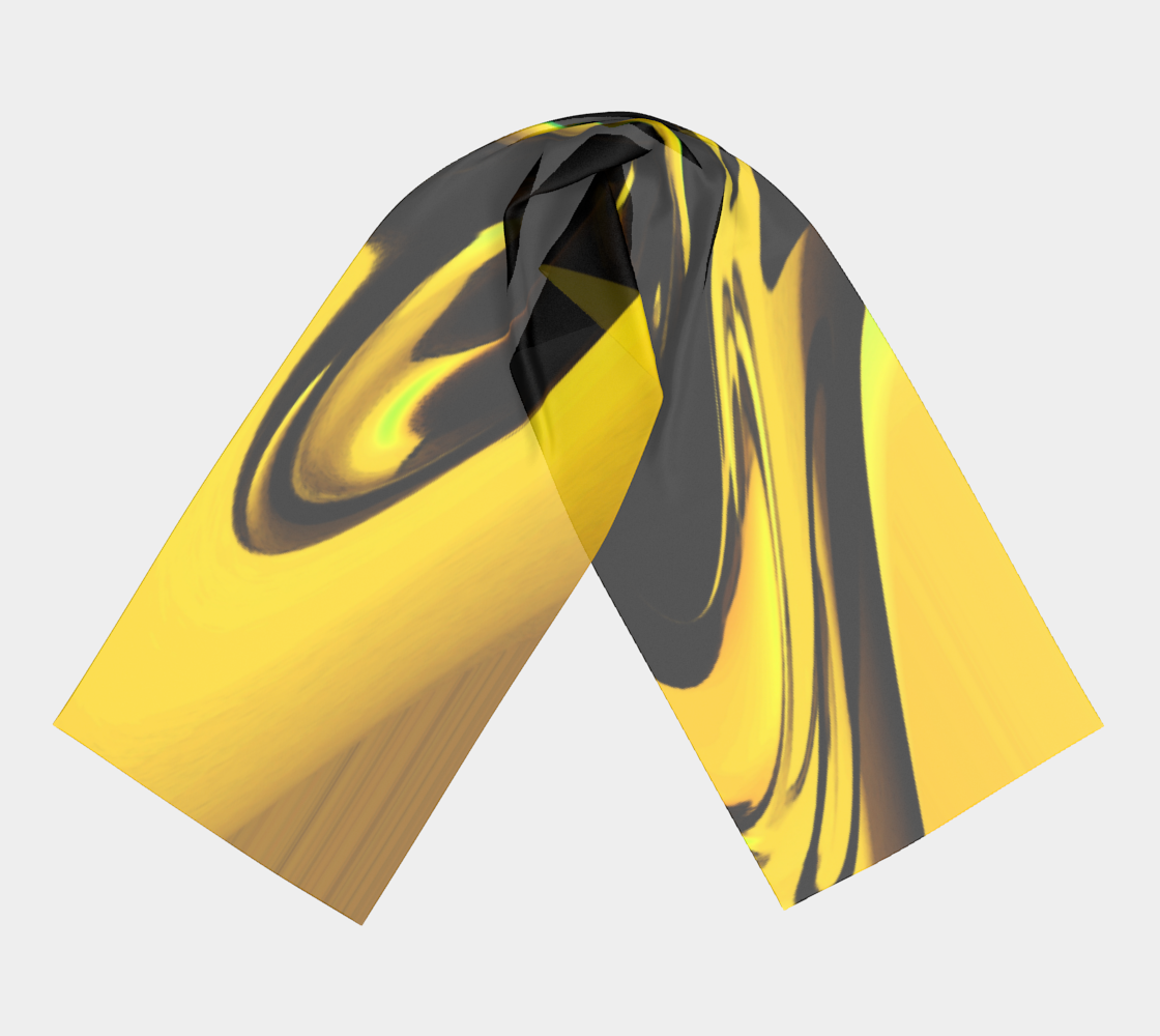 Liquid Sunshine winter long scarf preview #3