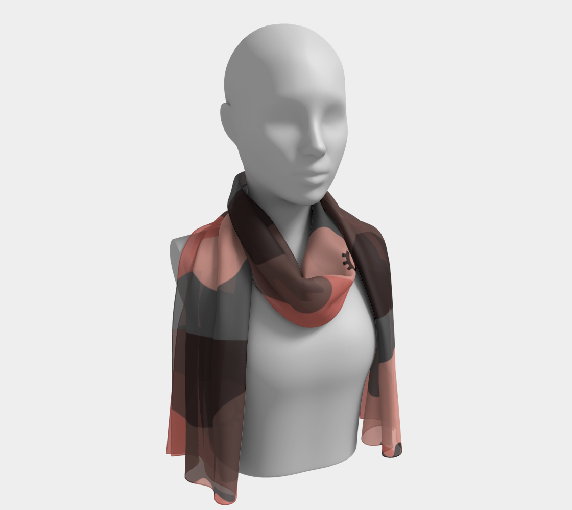 Love Is LGBTQ+ winter long scarf preview #1