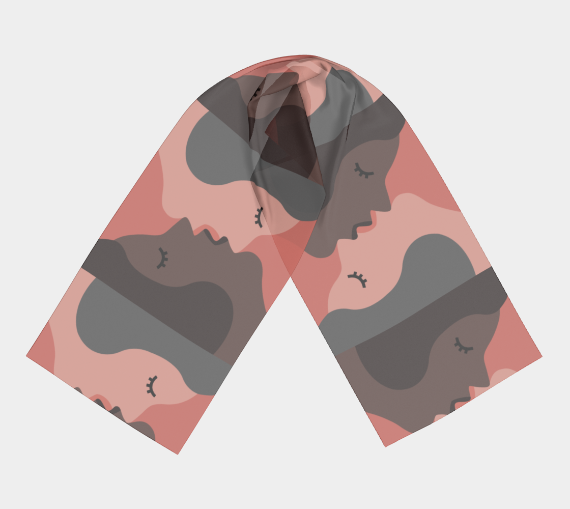 Love Is LGBTQ+ winter long scarf preview #3
