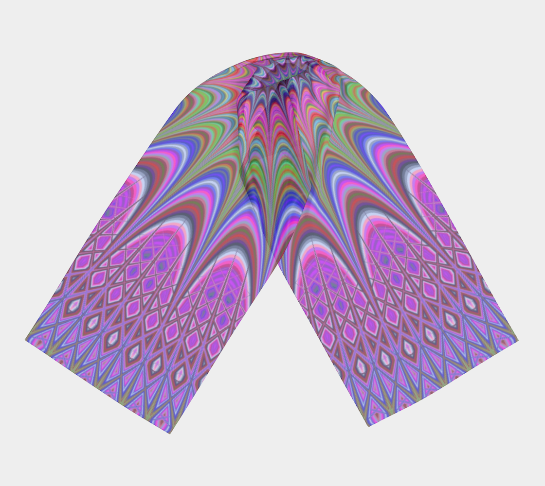 Lukewarm Illusion winter long scarf preview #3