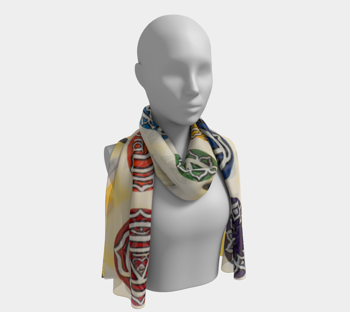 Chakra scarf preview