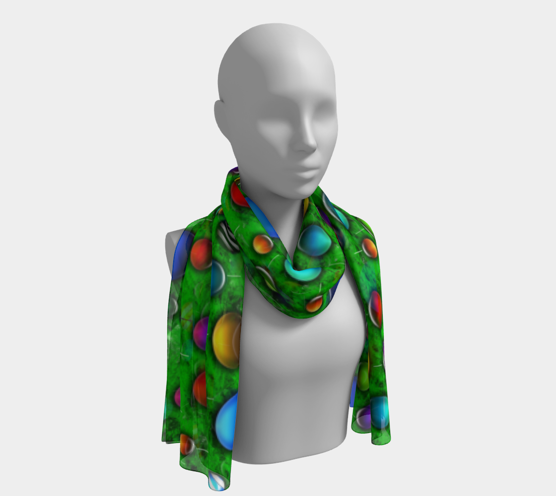 Wild Christmas Tree Long Scarf preview