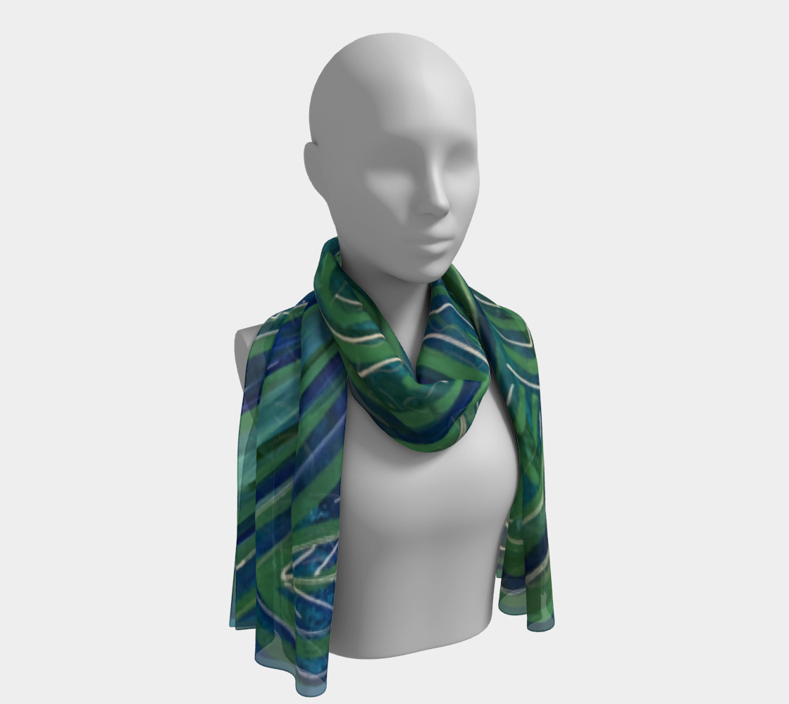 Windy Blues Scarf preview