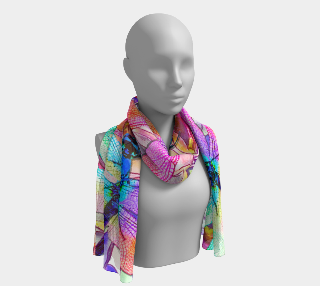 Dragonfly Dream (long scarf) preview #1