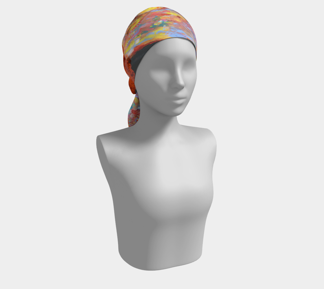 Red Planet Tennis Long Scarf preview #2