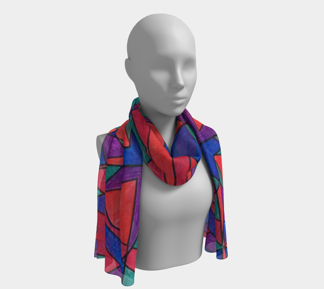 Prismatic Long Scarf preview
