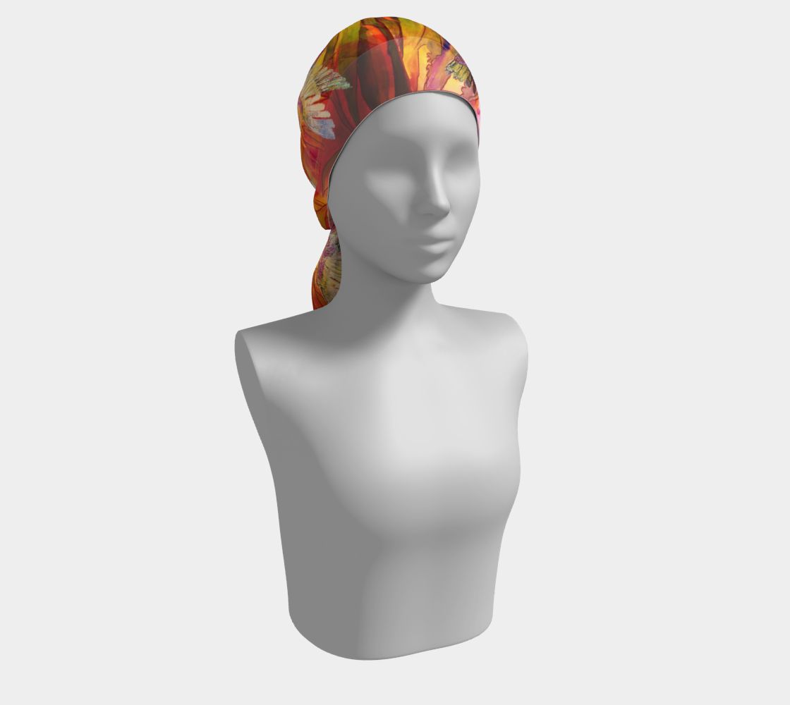 Hummingbird (long scarf) preview #2
