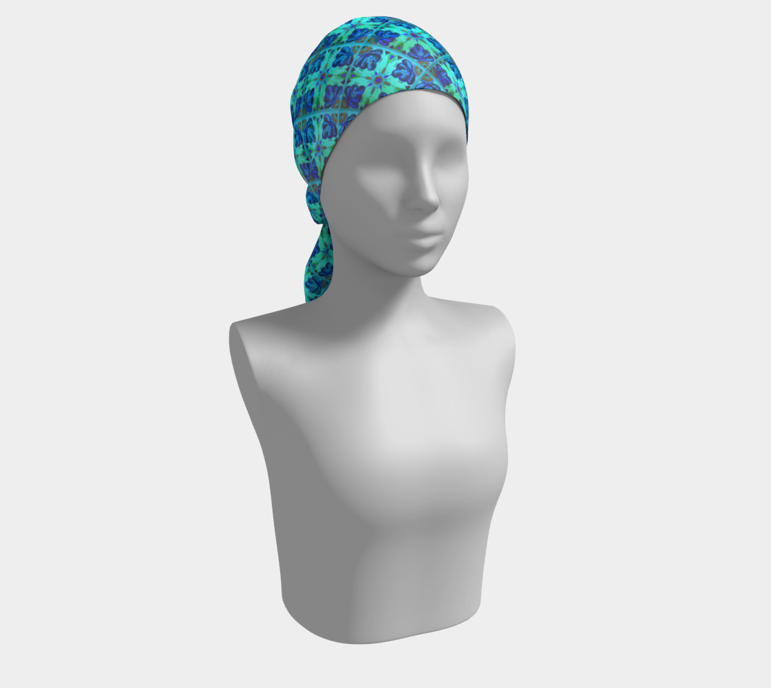 Aqua Telavera Long Scarf preview #2