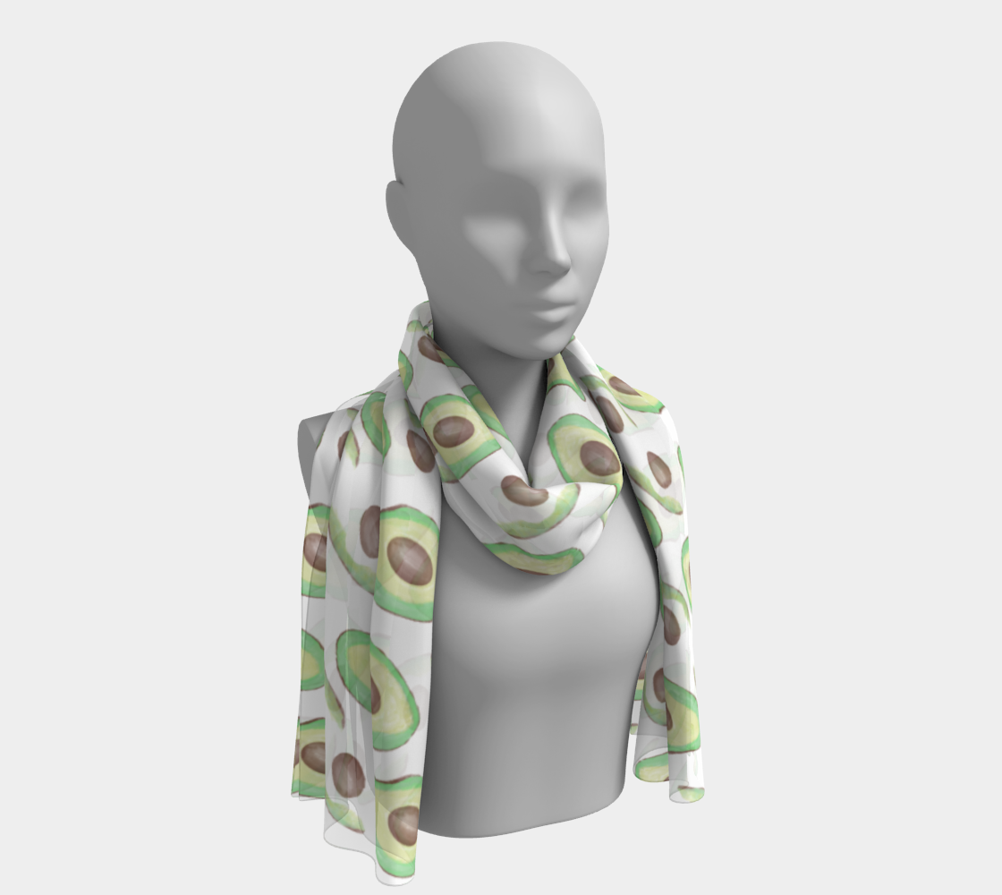 Garden Avocados and Pits Pattern preview #1