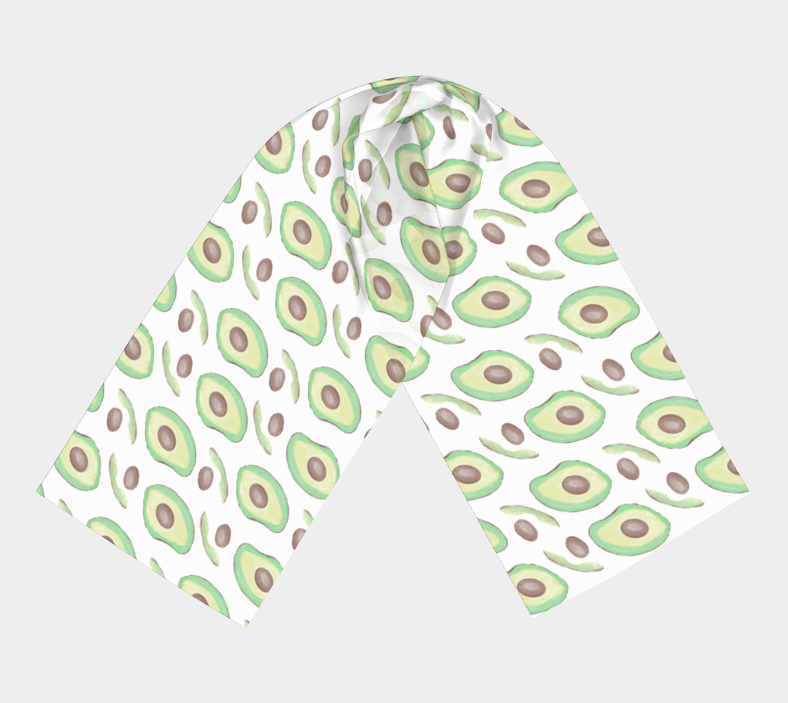 Garden Avocados and Pits Pattern preview #3