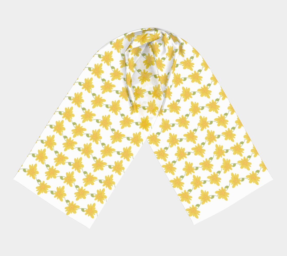 Yellow Garden Floral Art preview #3