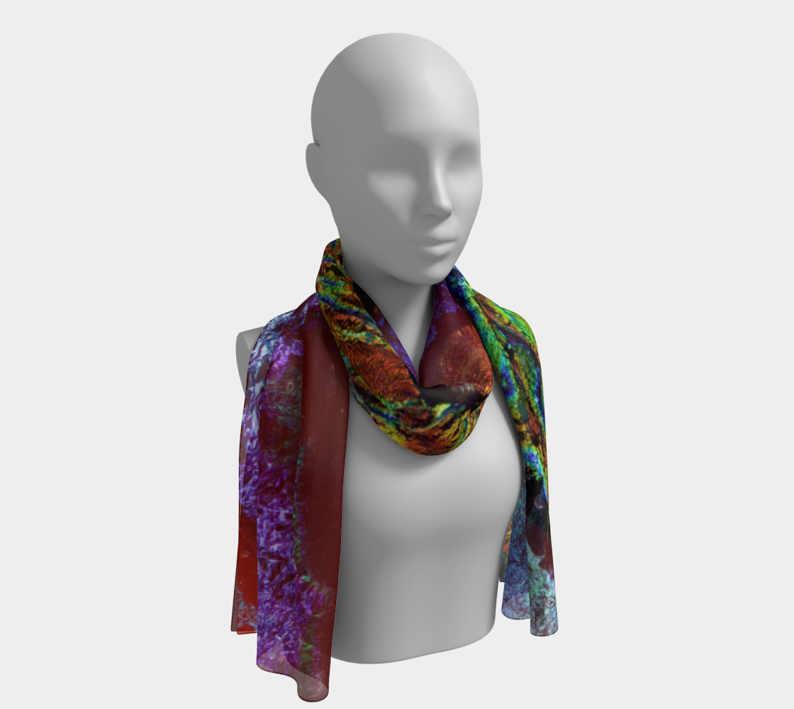 Oblong Scarf Passion Collection On Fire preview