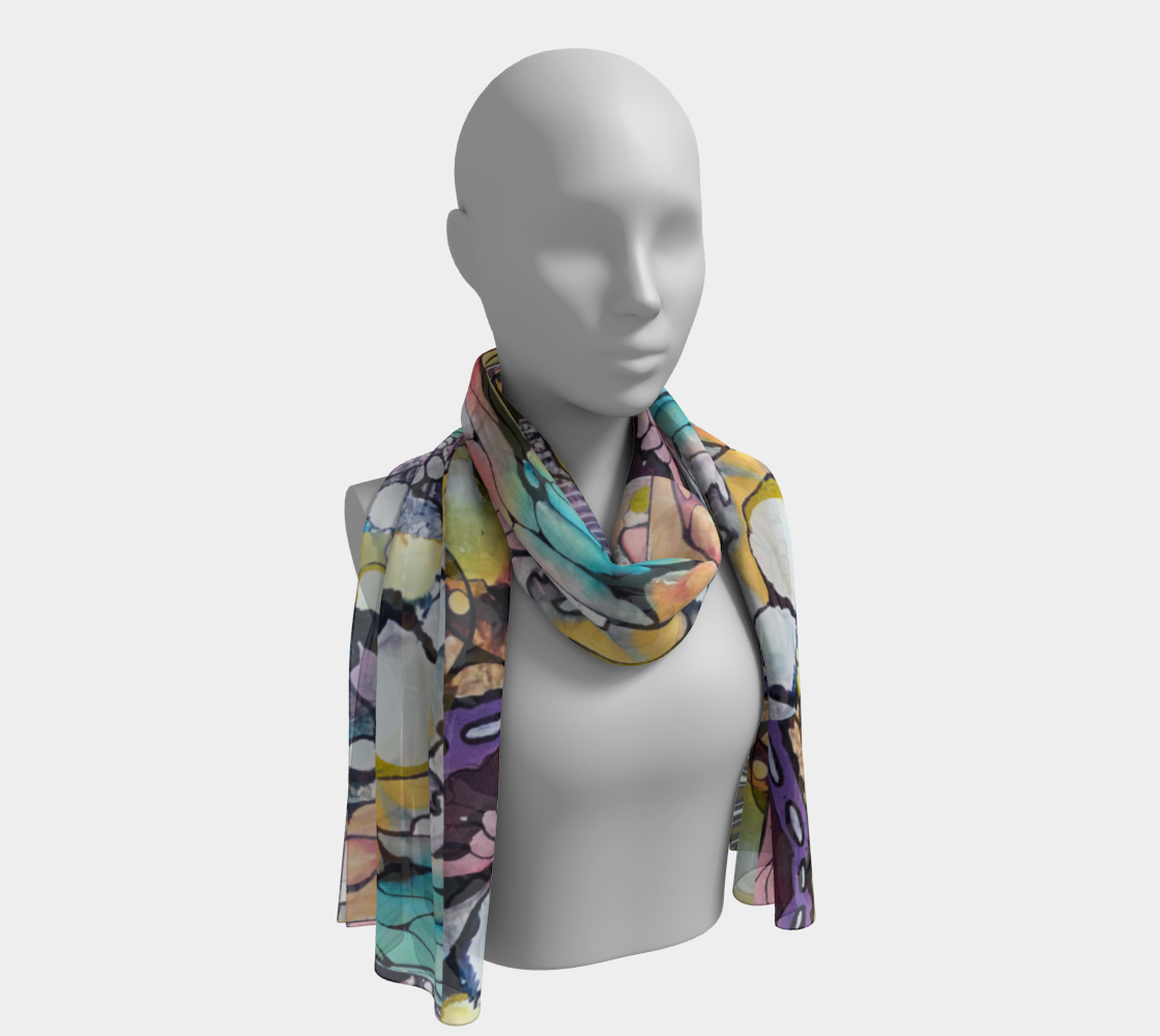 Neuro Abstract (scarf) preview #1