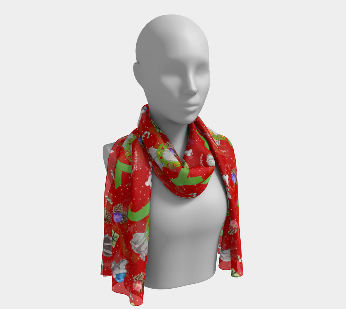 Aperçu 3D de WEIM CHRISTMAS JOY long scarf