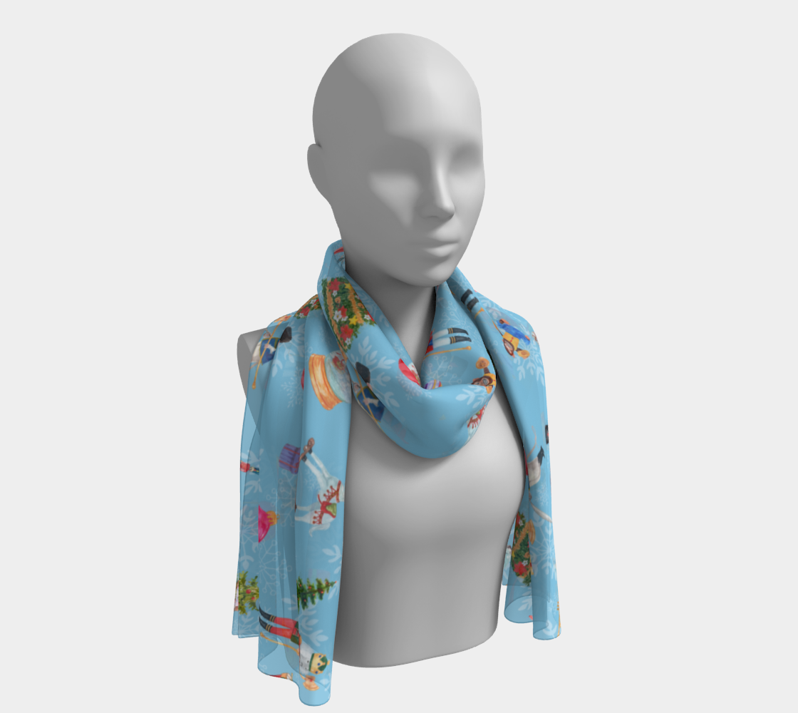 Aperçu de NUTCRACKER WEIM long scarf