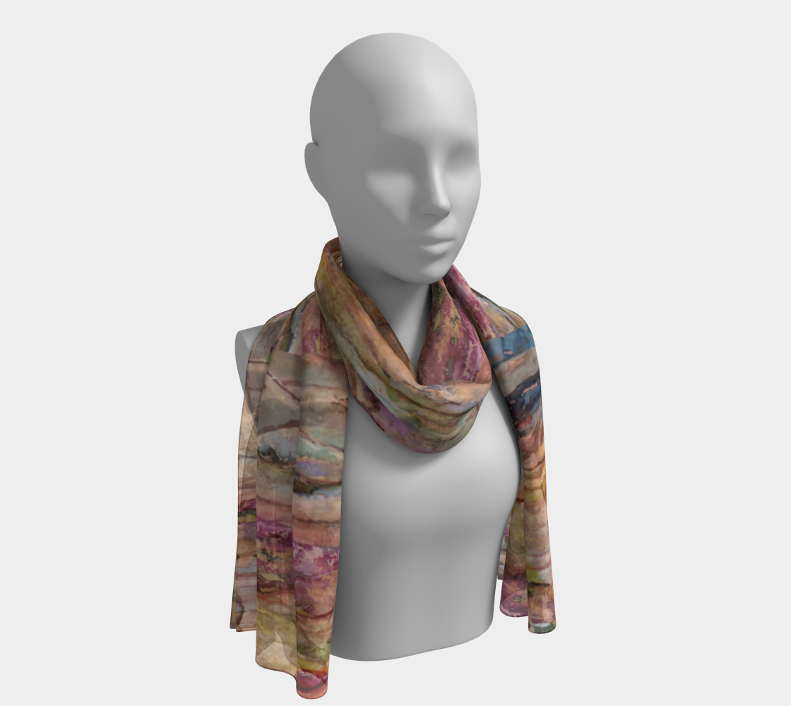 Forest Morning (long scarf) preview