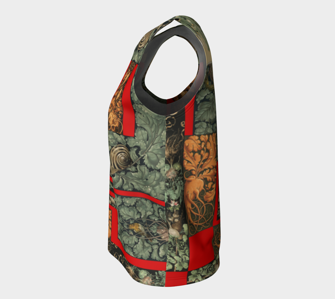 Victorian Vegetables Loose Tank Top preview #7