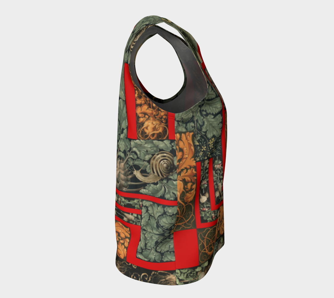 Victorian Vegetables Loose Tank Top preview #8