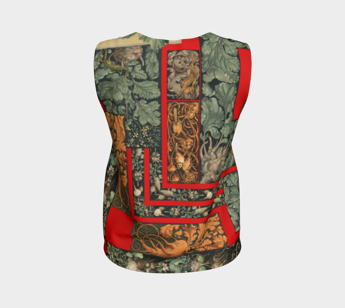 Victorian Vegetables Loose Tank Top preview #2