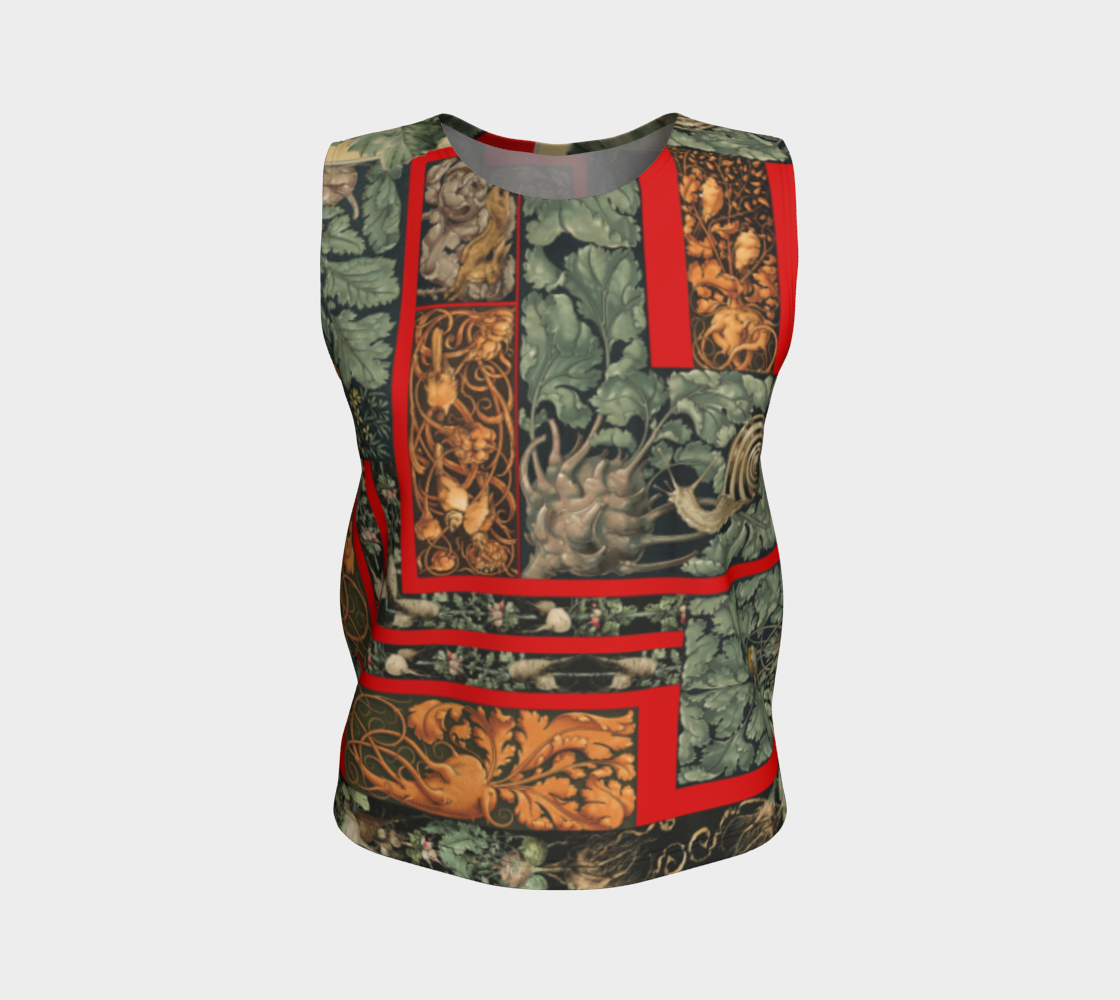 Victorian Vegetables Loose Tank Top preview #1