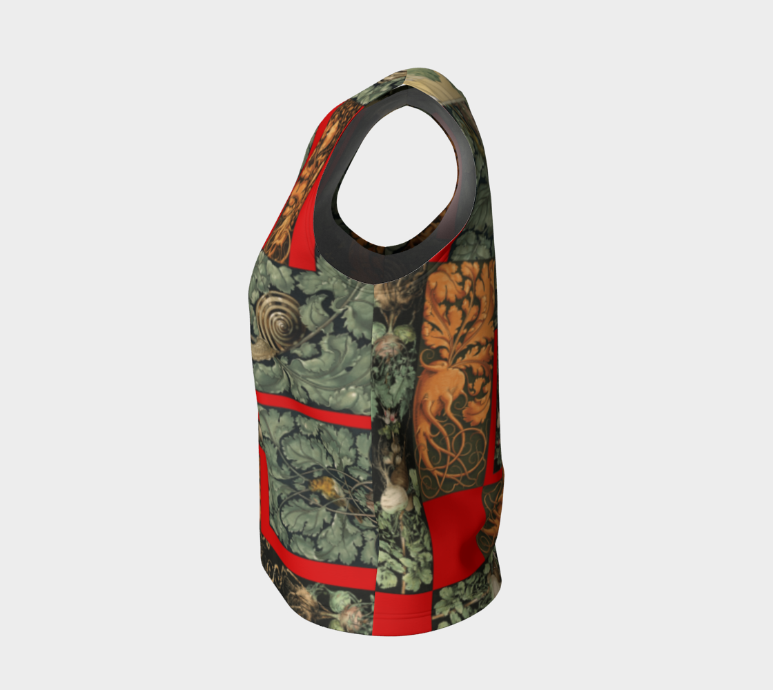 Victorian Vegetables Loose Tank Top preview #3