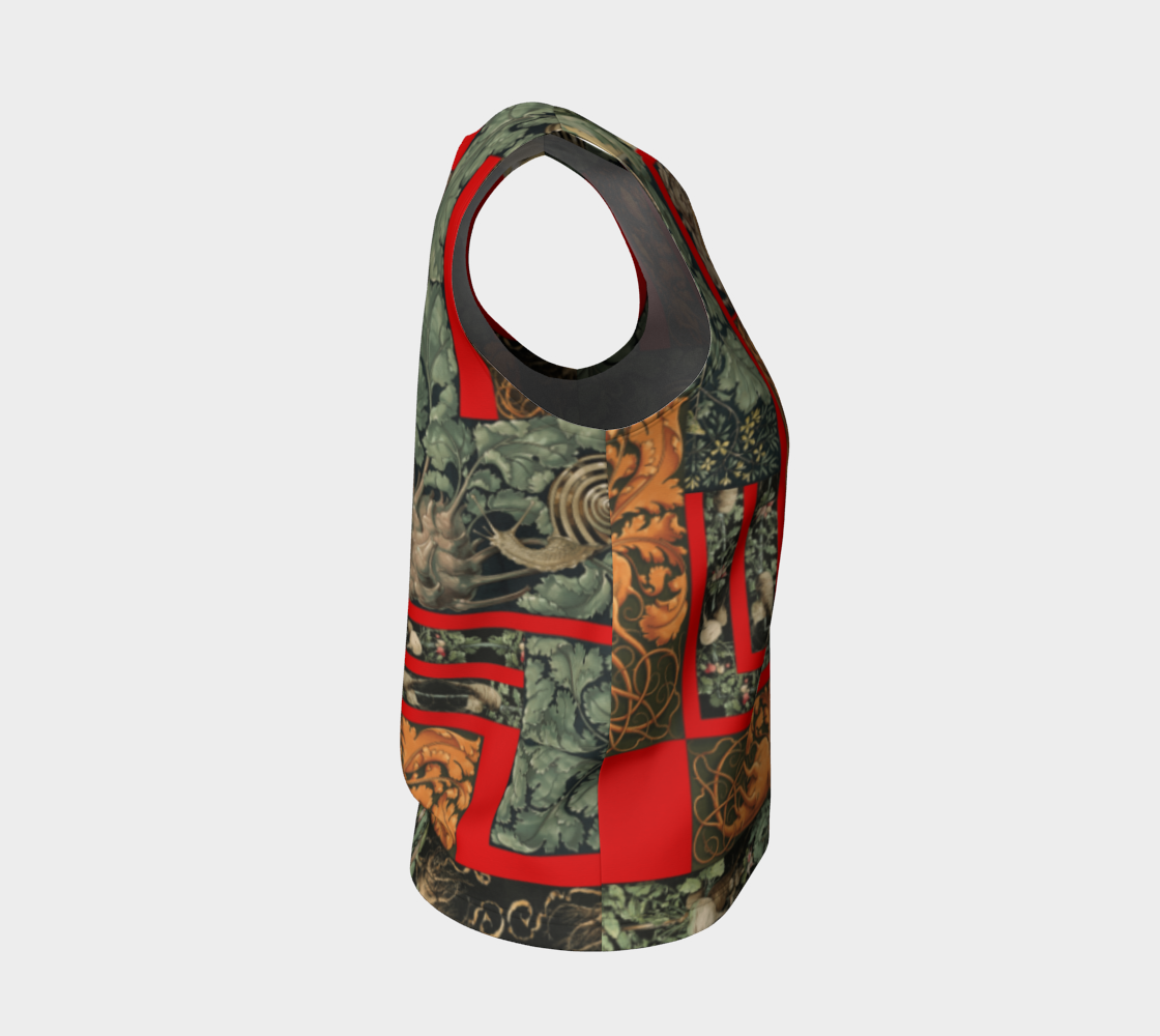 Victorian Vegetables Loose Tank Top preview #4