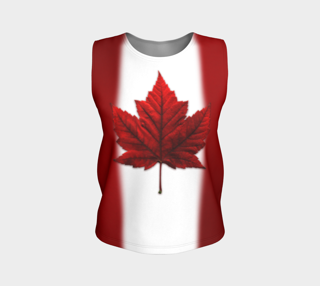 Canada Flag Shirts Canada Souvenir Tank Tops preview