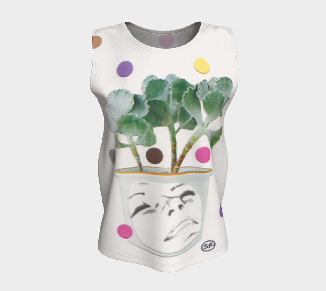 Polka Plant Loose Tank preview #5