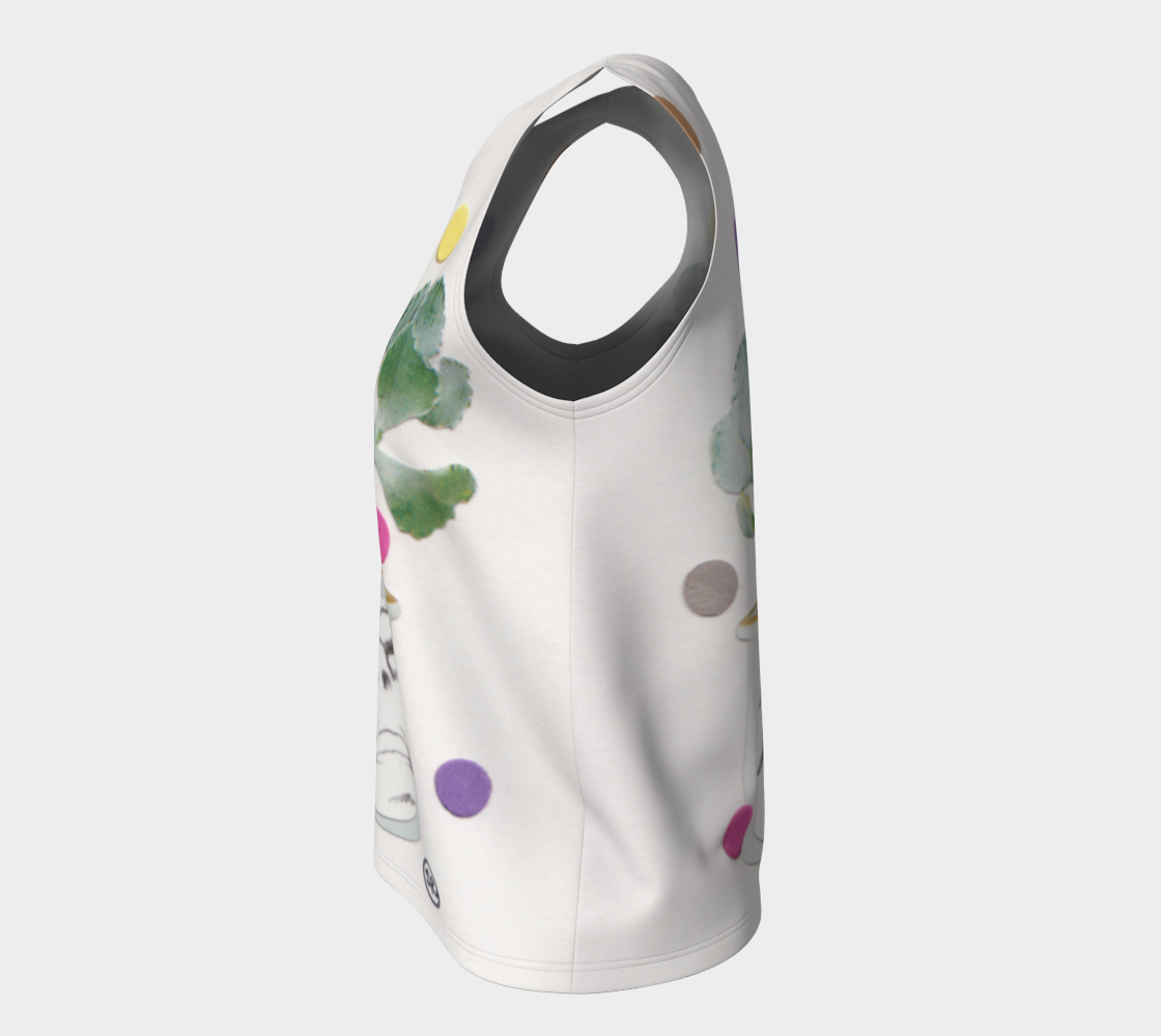 Polka Plant Loose Tank preview #7