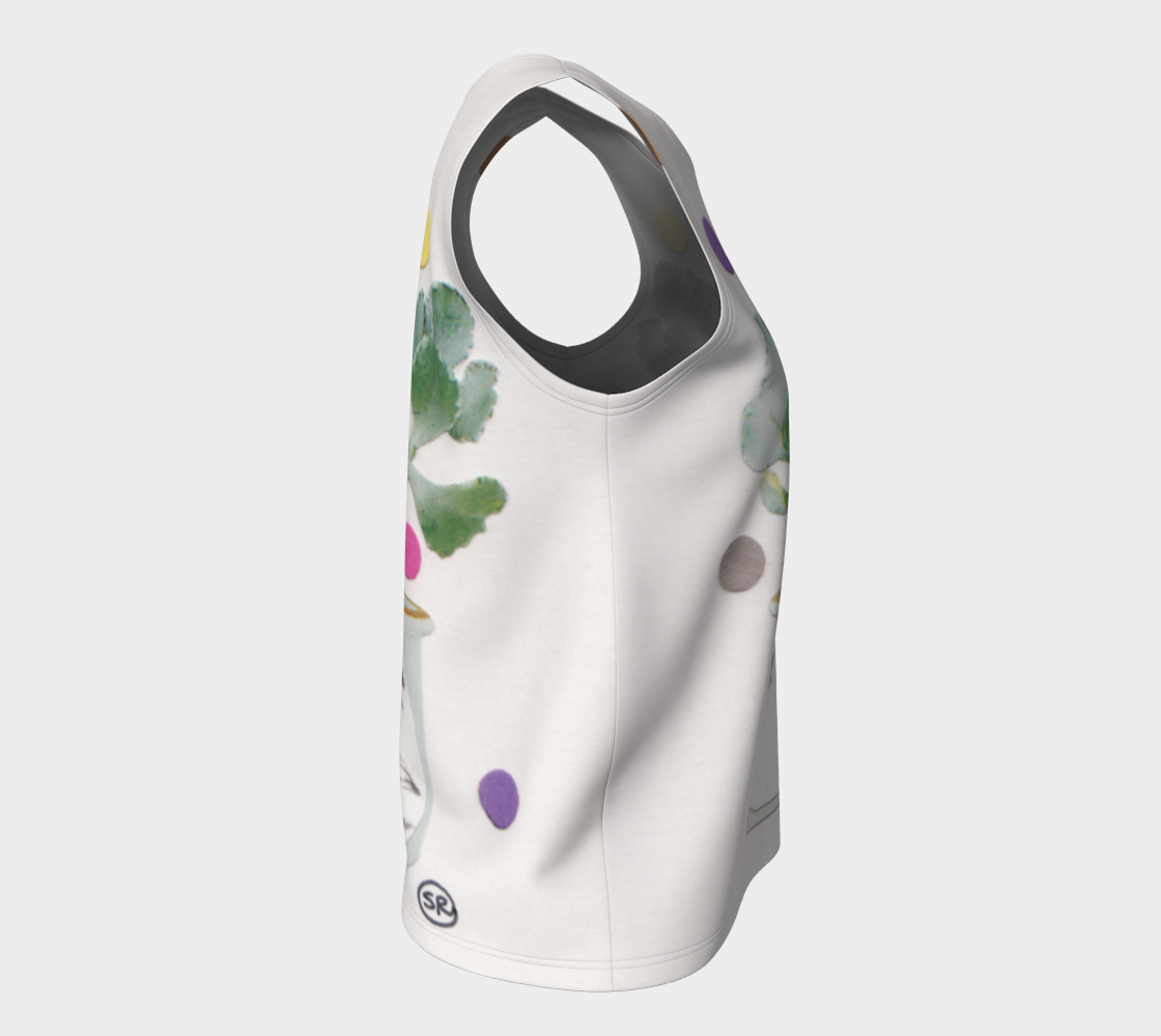 Polka Plant Loose Tank preview #8