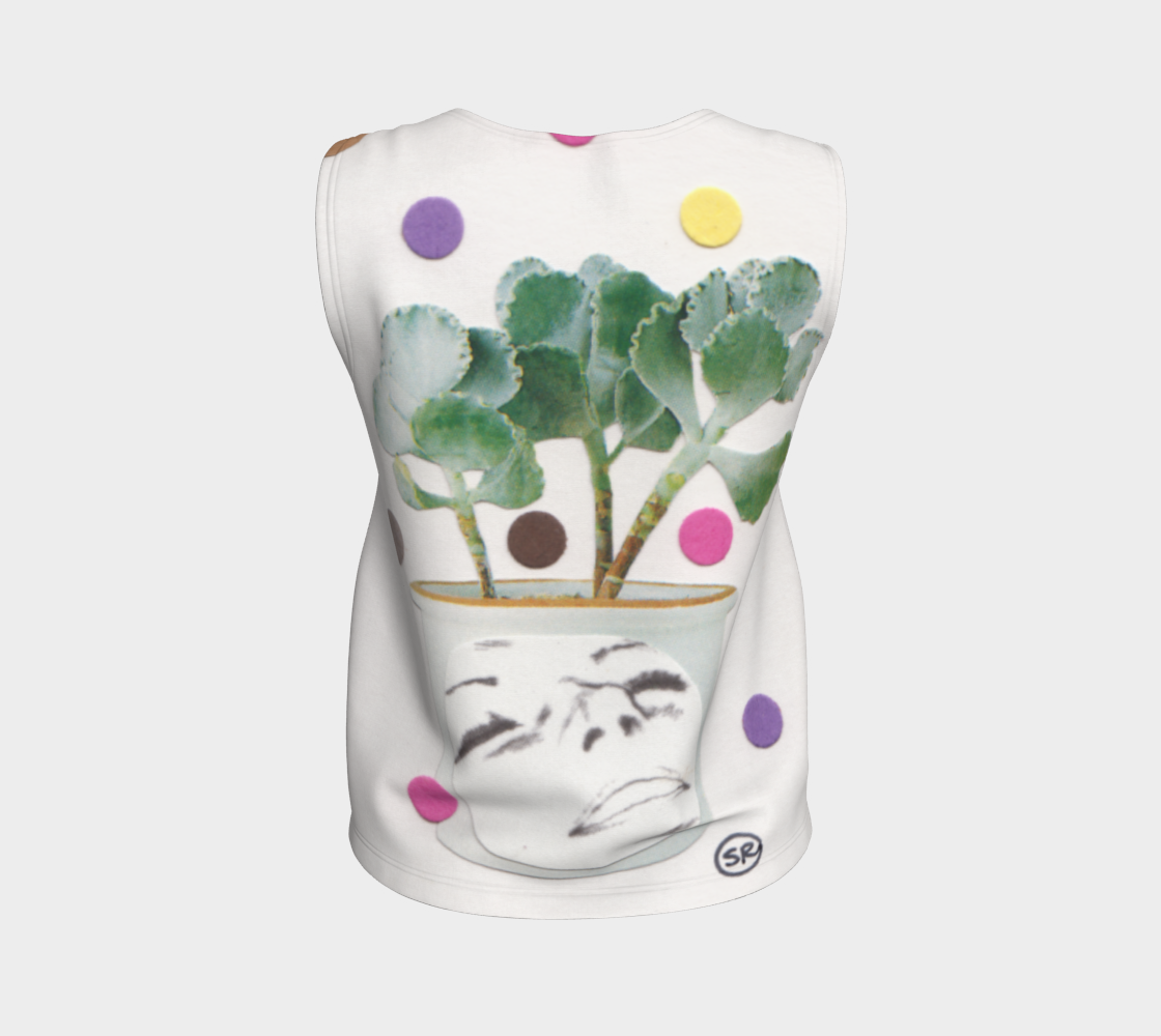 Polka Plant Loose Tank preview #2