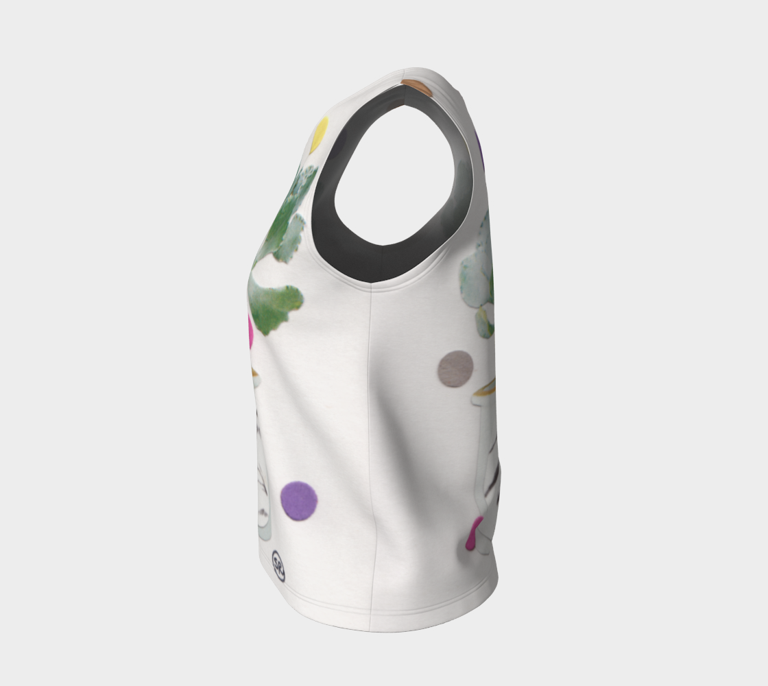 Polka Plant Loose Tank preview #3