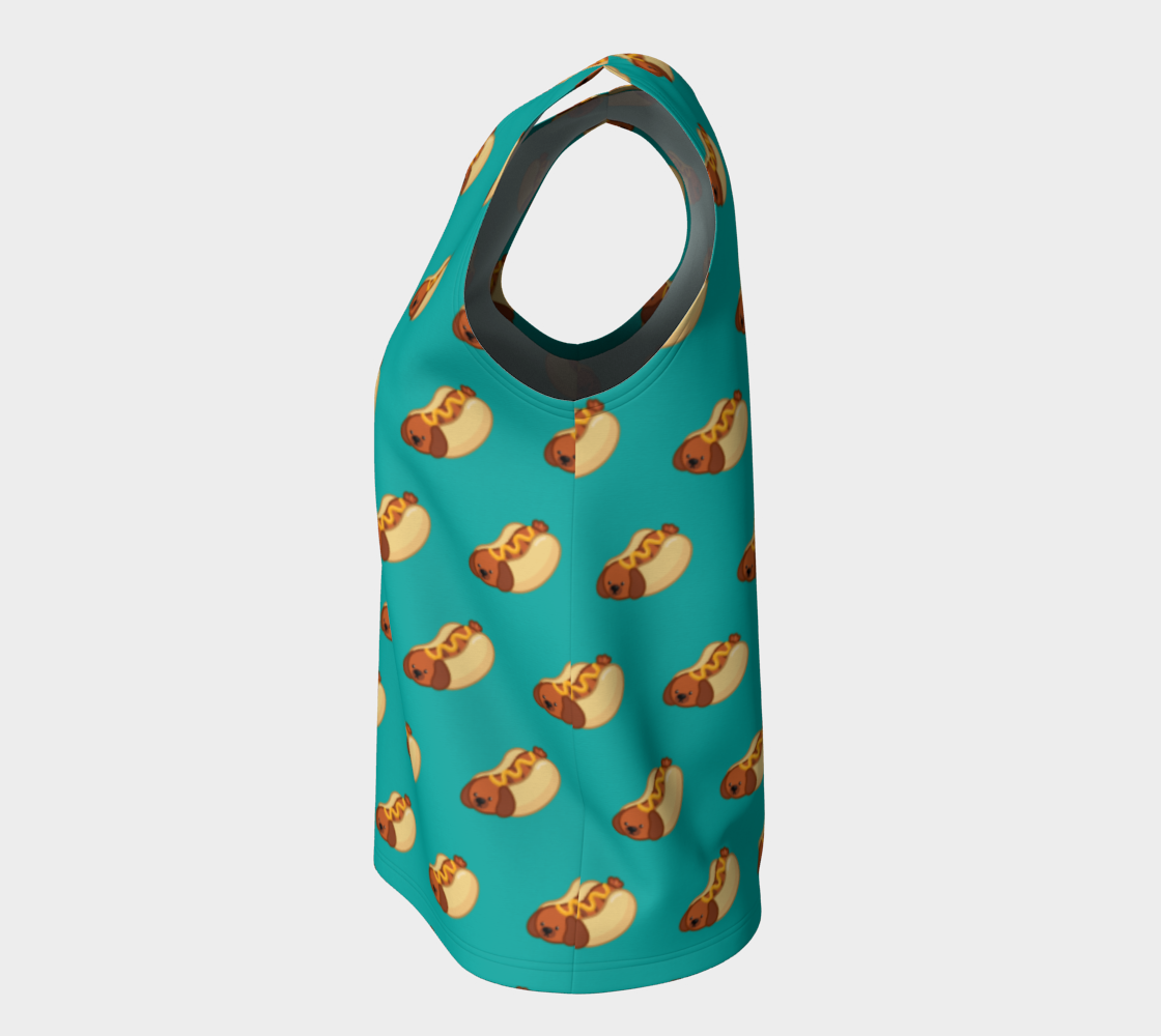 Hot Dog Loose Fit Tank preview #7