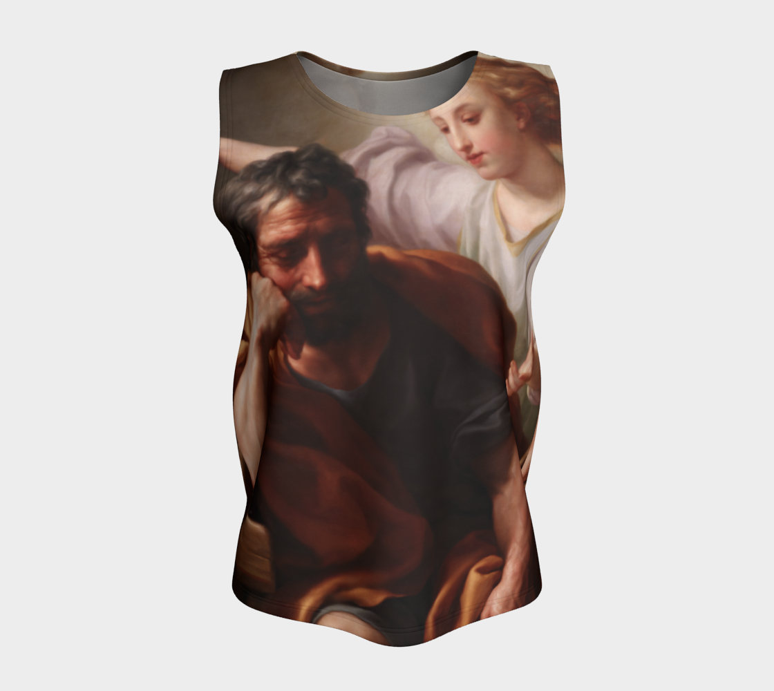 The Dream of St. Joseph by Anton Raphael Mengs Loose Tank Top preview #5