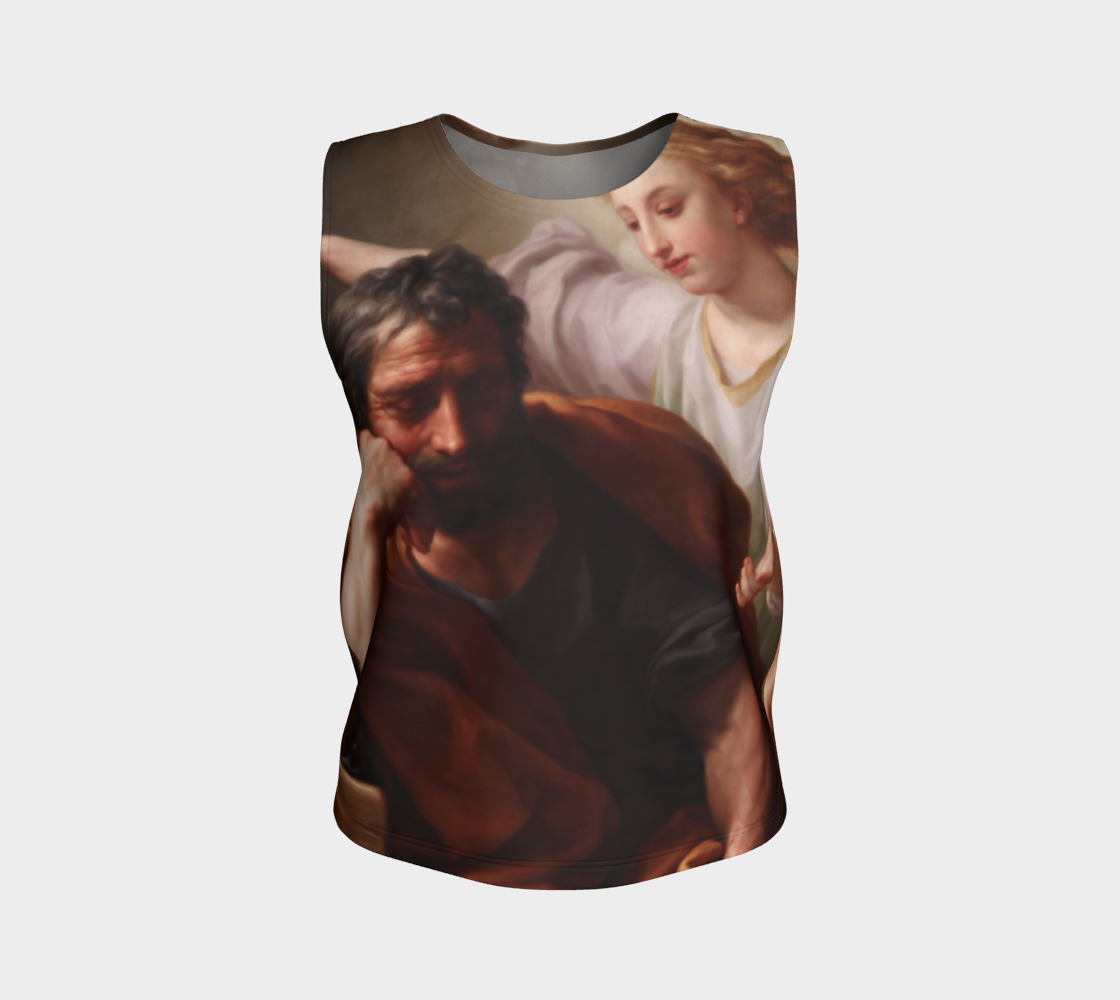 The Dream of St. Joseph by Anton Raphael Mengs Loose Tank Top preview