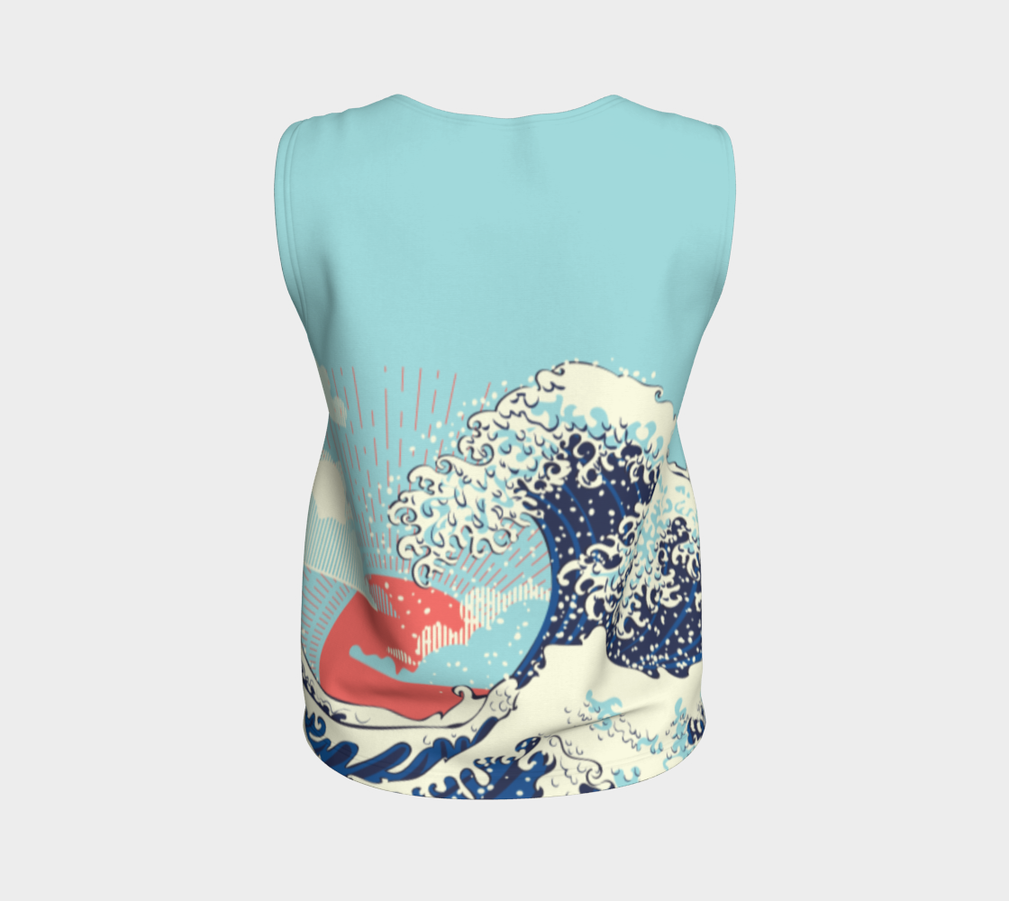 The Great Wave off Kanagawa stormy ocean with big waves preview #2