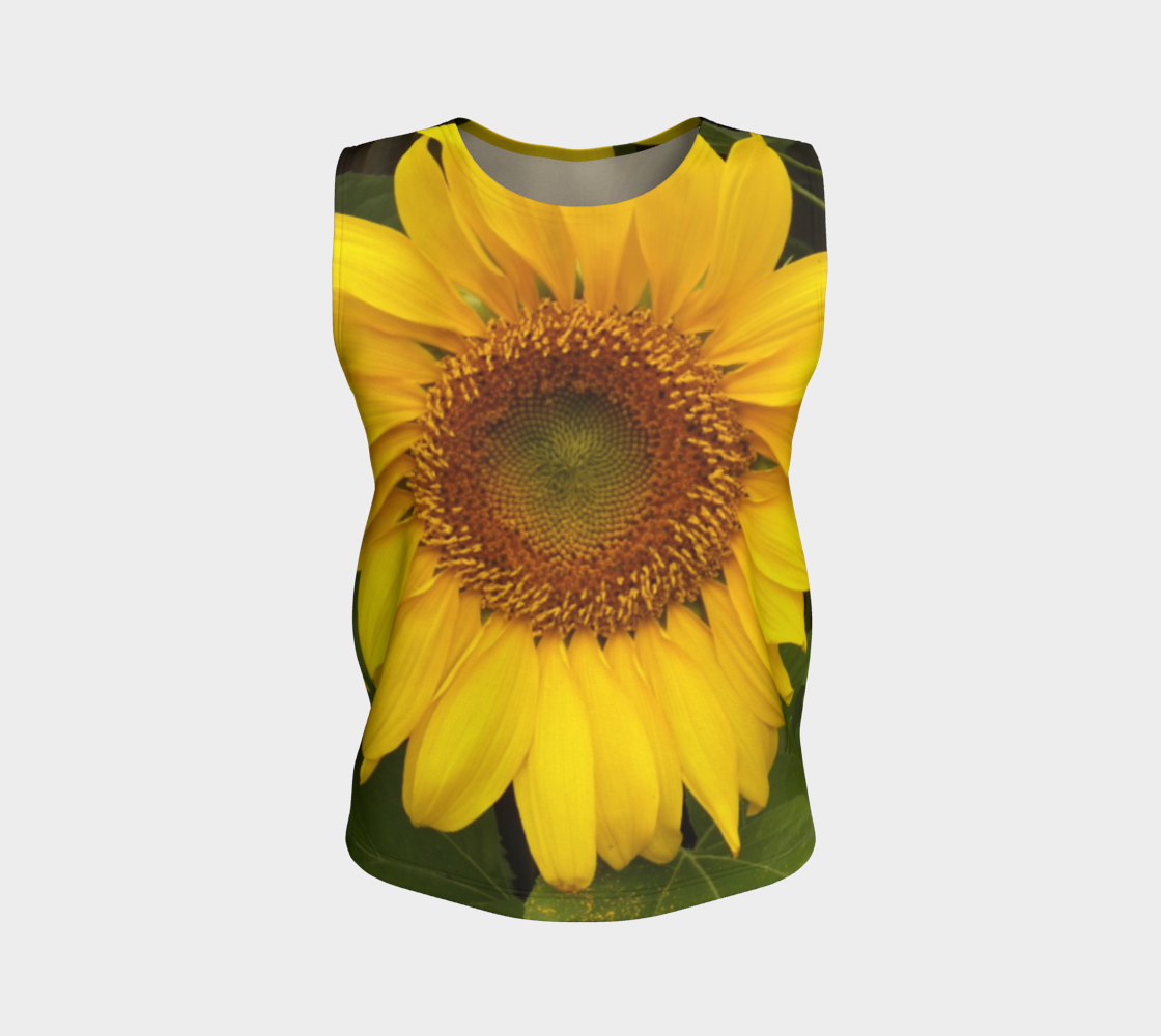 Aperçu de Sunflower Face Tank Top