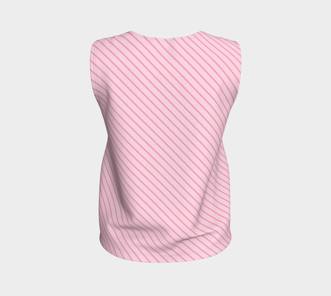 Aperçu de Diagonal Stripes and Hearts, Pink #2