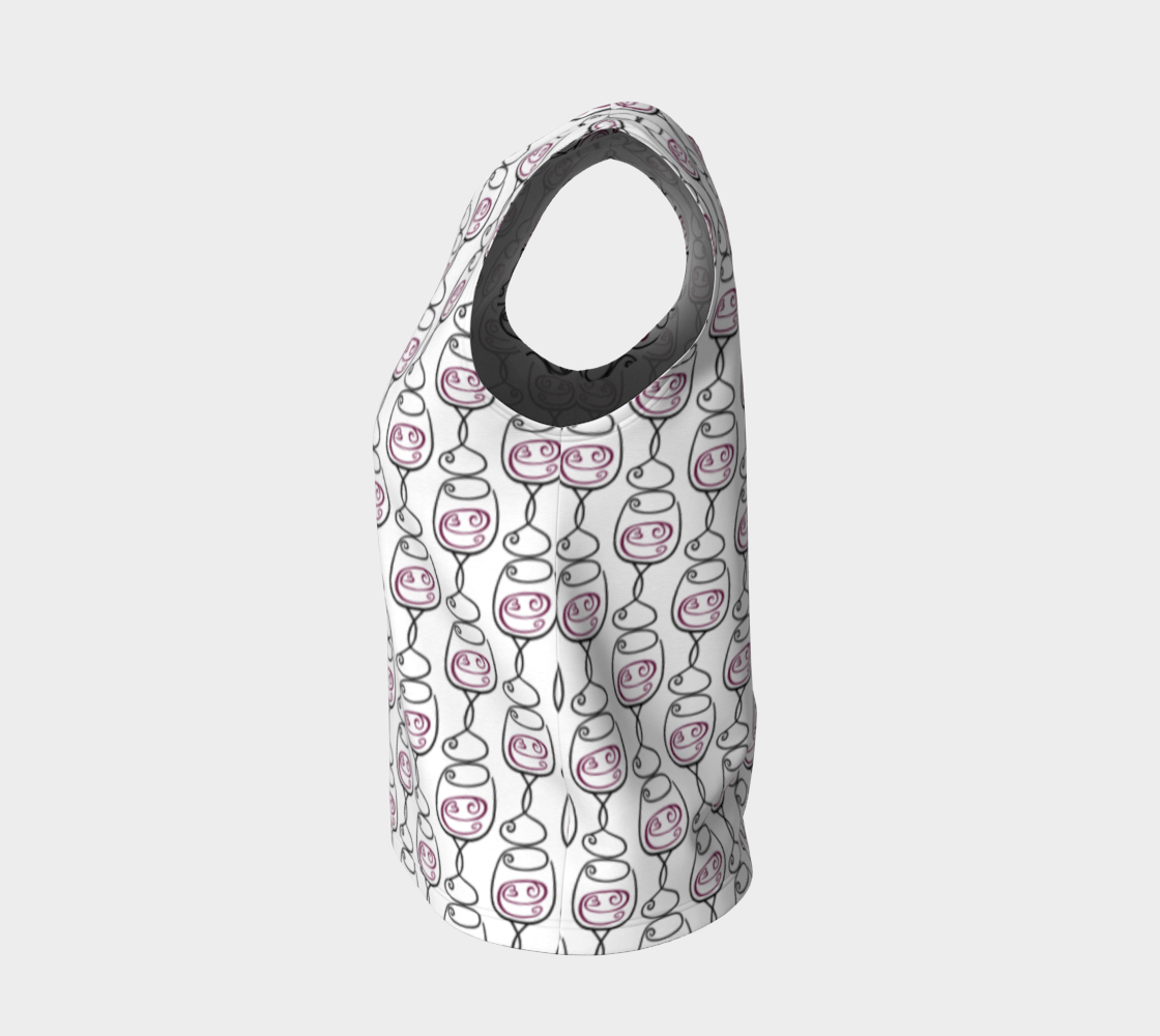 Aperçu de Wine is Always a Good Idea Loose Tank Top #3