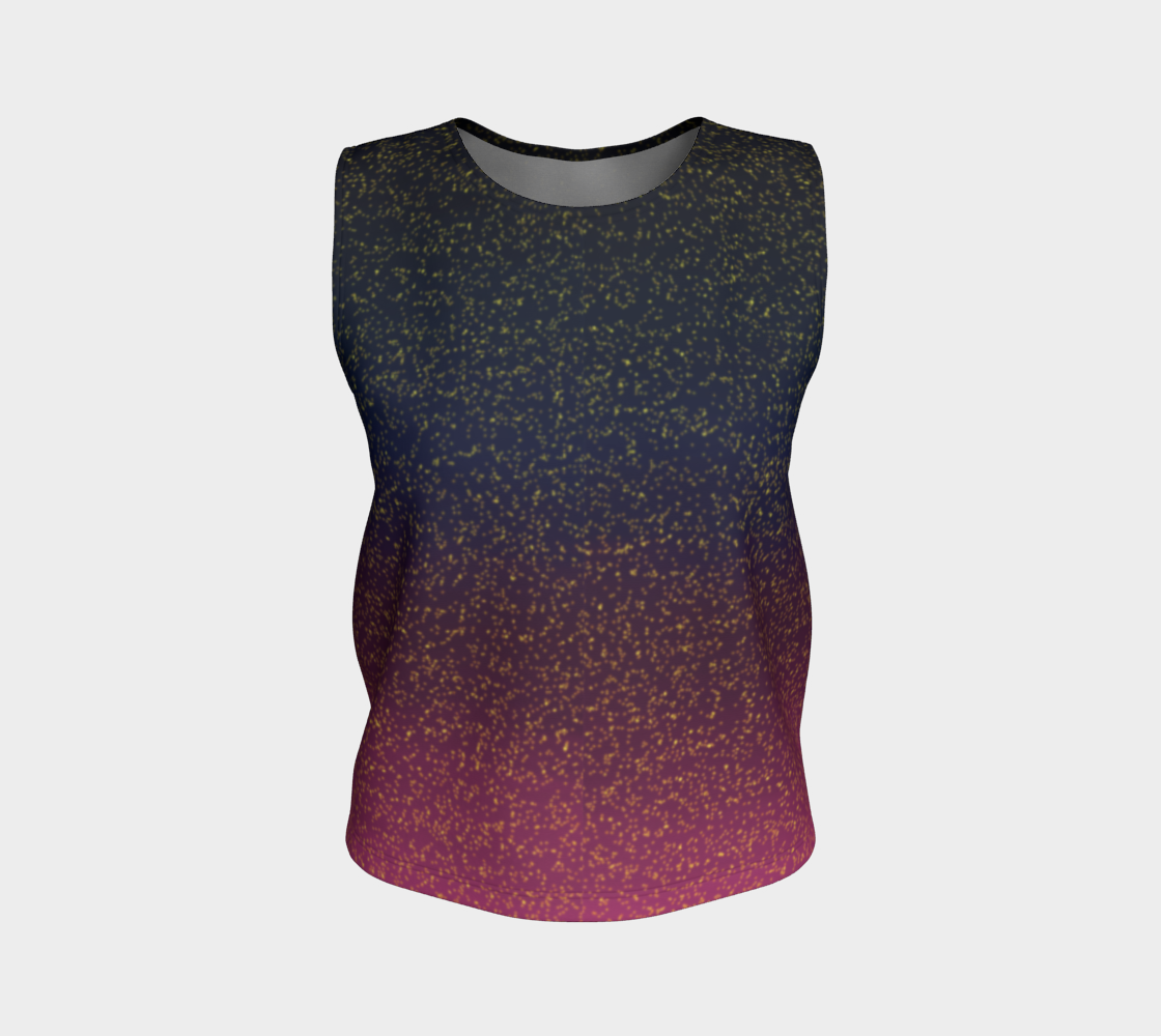 Fireflies at Night Loose Tank Top  preview