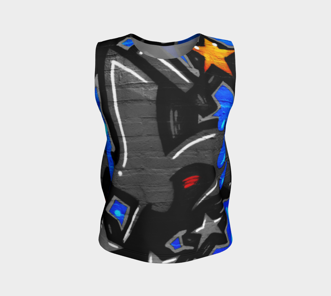 Graffiti 3 Loose Tank Top preview #1
