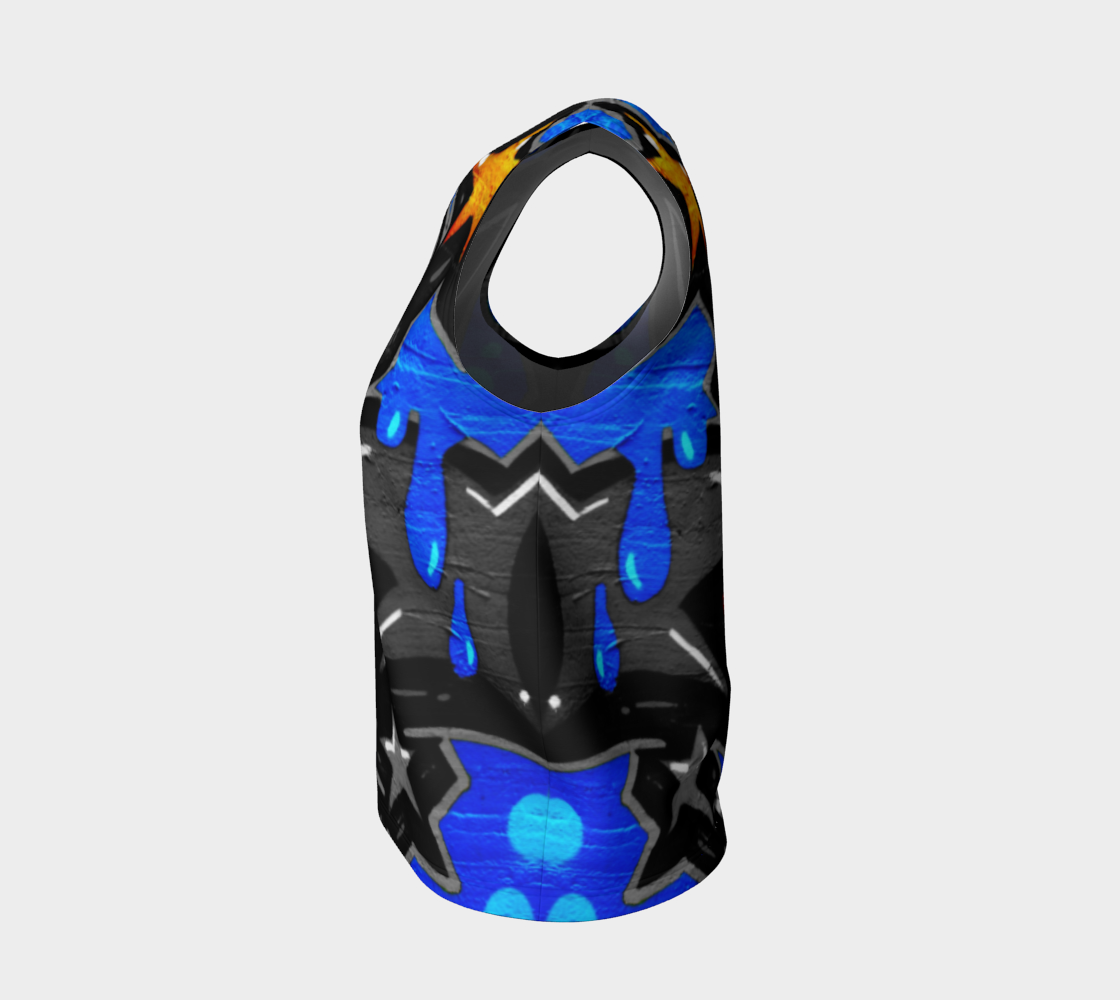 Graffiti 3 Loose Tank Top preview #3