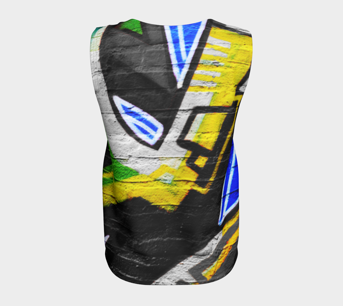 Graffiti 6 Loose Tank Top preview #6