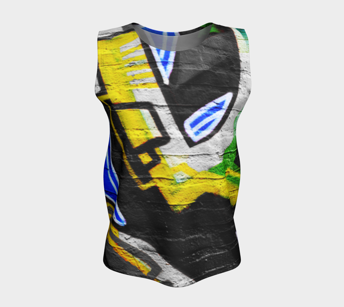 Graffiti 6 Loose Tank Top preview #5
