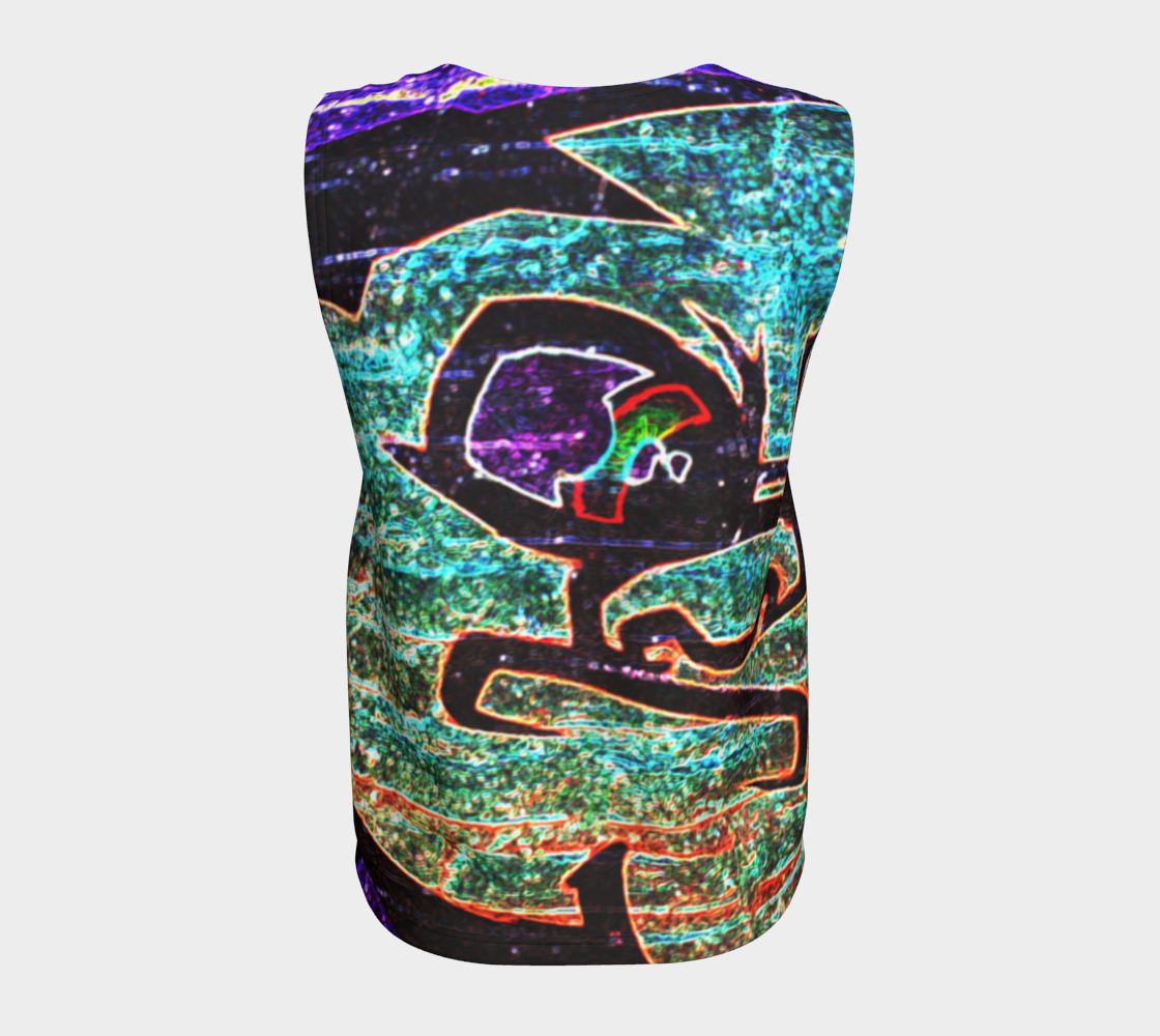 Graffiti 7 Loose Tank Top preview #6