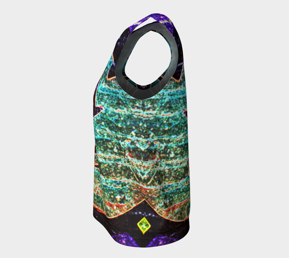Graffiti 7 Loose Tank Top preview #7