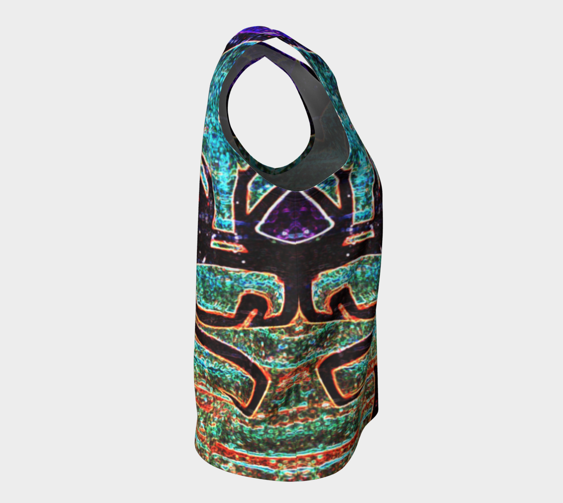 Graffiti 7 Loose Tank Top preview #8